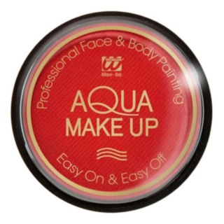 Aqua Sminke Rød