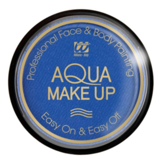 Aqua Sminke Blå