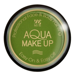 Aqua Sminke Grønn
