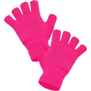 Fingerløse Hansker Neonrosa