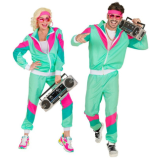 Mintfarget 80-talls Grilldress Kostyme