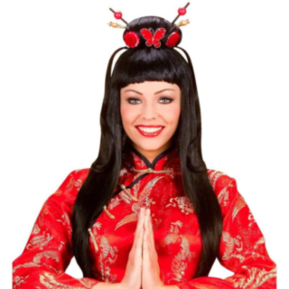 Orientalsk Dame Parykk 