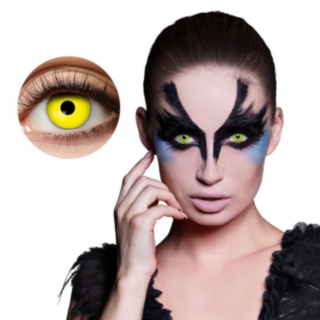 Gule Halloweenlinser