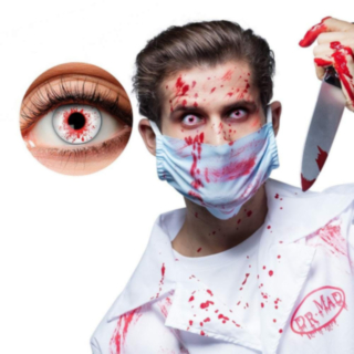 Blodige Halloweenlinser