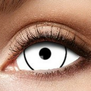 Ghost Sclera Kontaktlinser Hvit