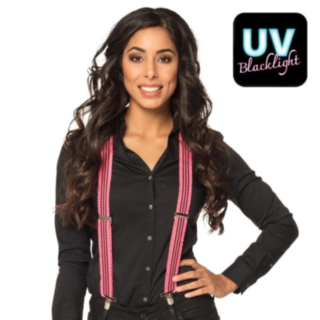 UV Neon Bukseseler Rosa og Svart
