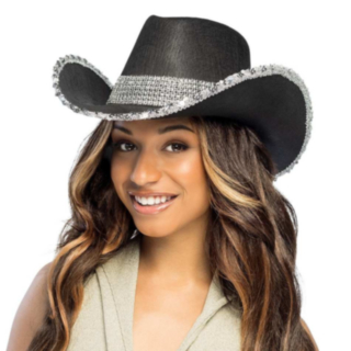 Glitter Cowboy Svart