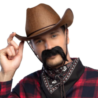 Gringo Bart Svart
