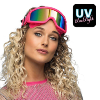 UV Skibriller Neon Rosa