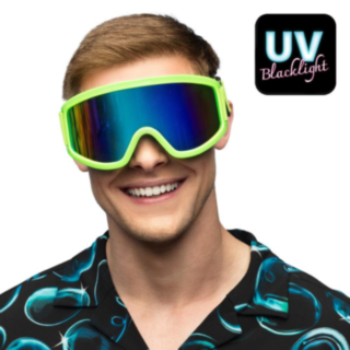 Party Skibriller Neon Grønn