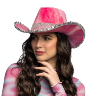 Glitter Cowboy Rosa