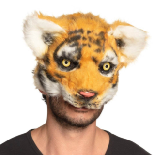 Tiger Halvmaske Oransje
