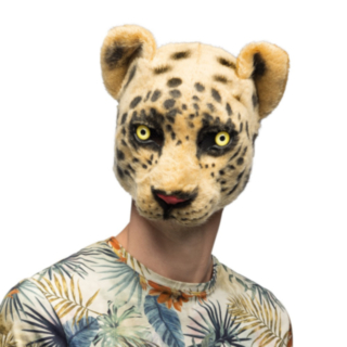 Leopard Halvmaske