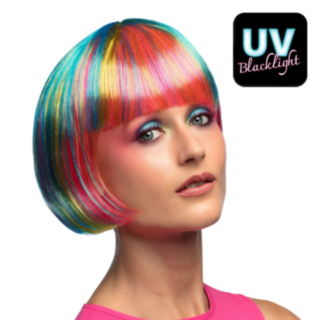 Neon UV Parykk Multifarget