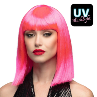 Dance Parykk Neon Rosa