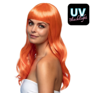 Chique Parykk Neon Oransje