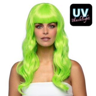 Chique Parykk Neon Grønn