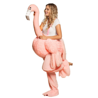 Carry Me Flamingo Kostyme Lyserosa