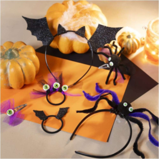 DIY Halloween Hårpynt