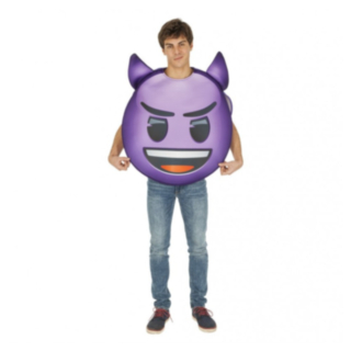 Emoji® Djevel Kostyme Lilla