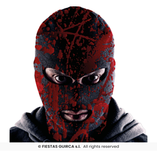 Blodig Balaclava Sort