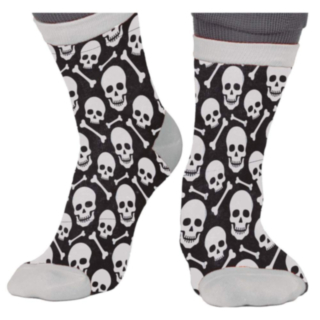 Halloween Hodeskalle Sokker