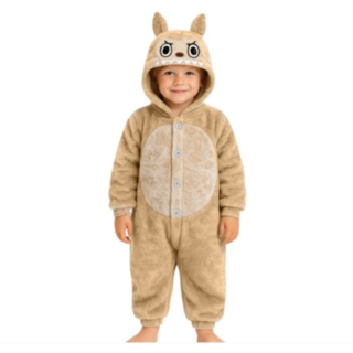 Lulu Monster Barnekostyme Beige