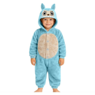 Lulu Monster Barnekostyme Blå