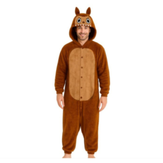 Lulu Monster Kostyme Brun