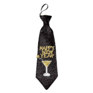 Happy New Year Slips Svart og Gull