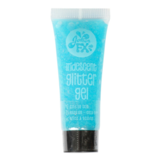 Glitter Gel Lyseblå