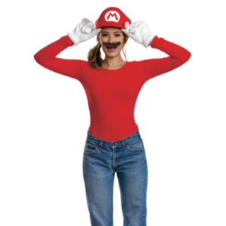 Super Mario® Mario tilbehørssett voksen
