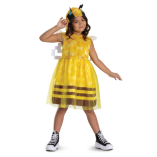 Minecraft® Bee Girl Barnekostyme