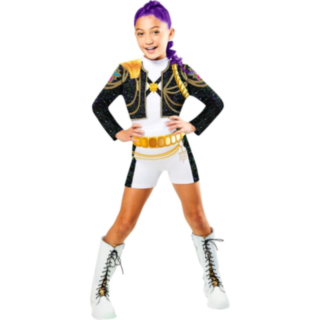 KPop Demon Hunters® Klassisk Rumi Barnekostyme Gull