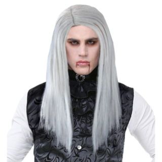 Grå vampyrparykk