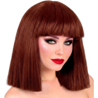 Showgirl Brun Parykk