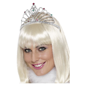 Hjerte Tiara Sølv