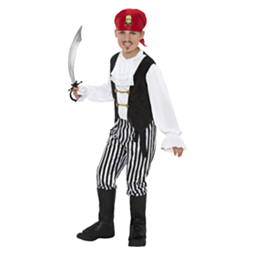 Pirat Deluxe Barnekostyme