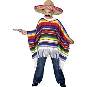 Poncho Barnekostyme Multifarget