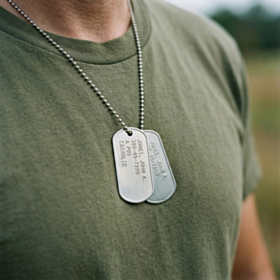 Dogtags med Kjede