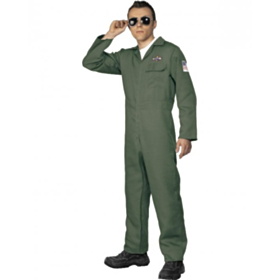 Klassisk Jagerpilot Kostyme
