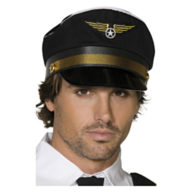 Pilot Hatt Svart