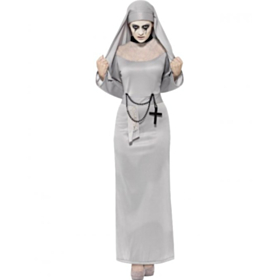 Gotisk Nonne Kostyme