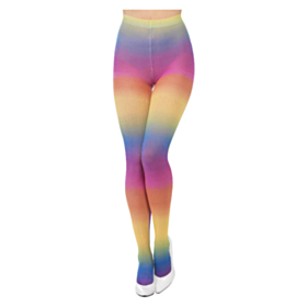 Tights Regnbue Pastell