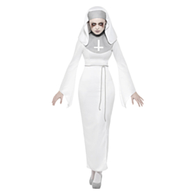 Hjemsøkt Nonne Kostyme