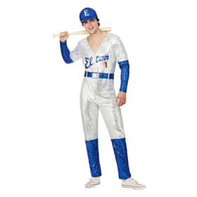 Elton John® Baseball Kostyme