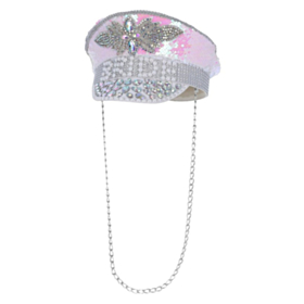 Bride Paljett Kaptein Hatt