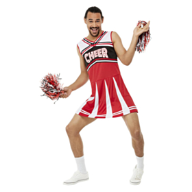 Cheerleader Herre Kostyme