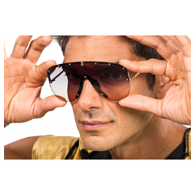 Store Rapper Gradient Solbriller