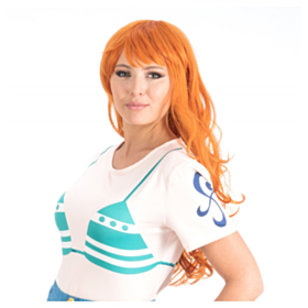 One Piece® Nami Parykk Oransje